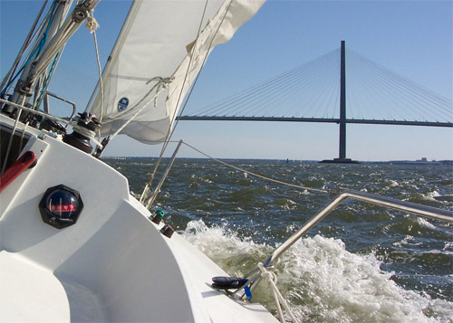 Charleston Harbor Sailing